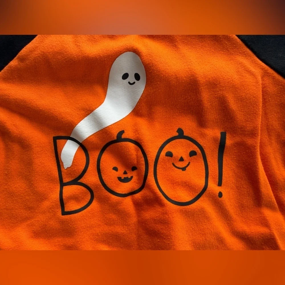 Cat & Jack Halloween “Boo!” 2-Piece Set - Picture 8 of 8